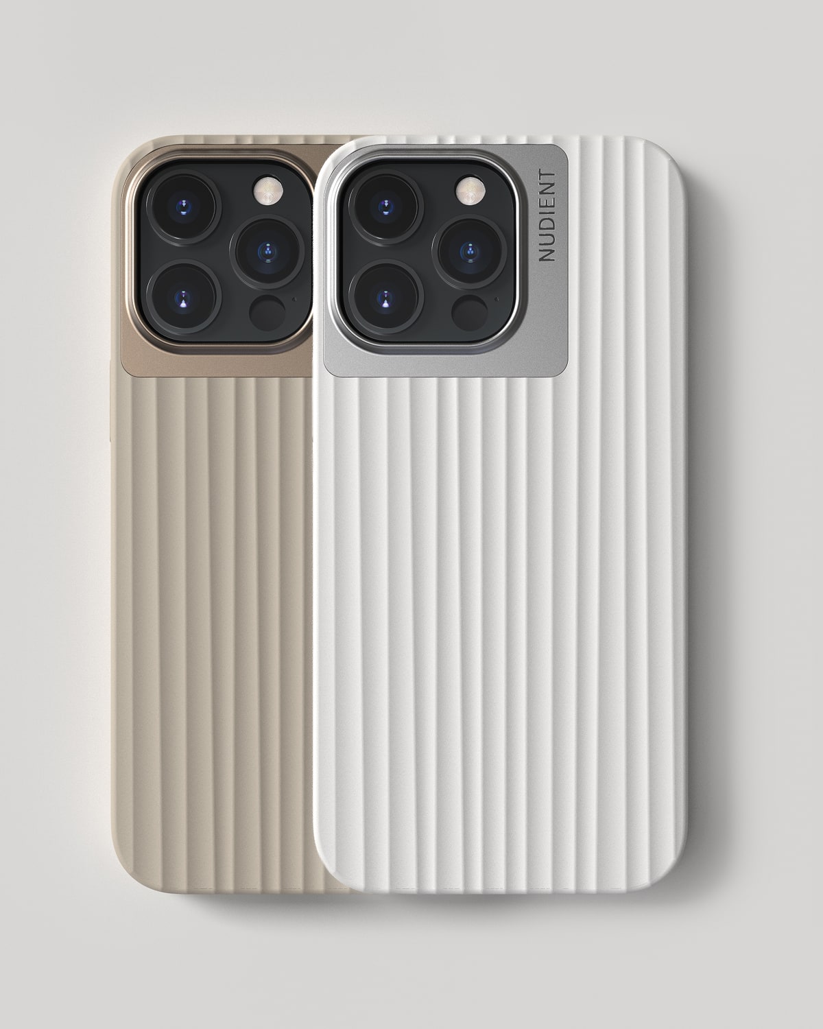 Bold Case - iPhone 15 - Linen Beige & Chalk White