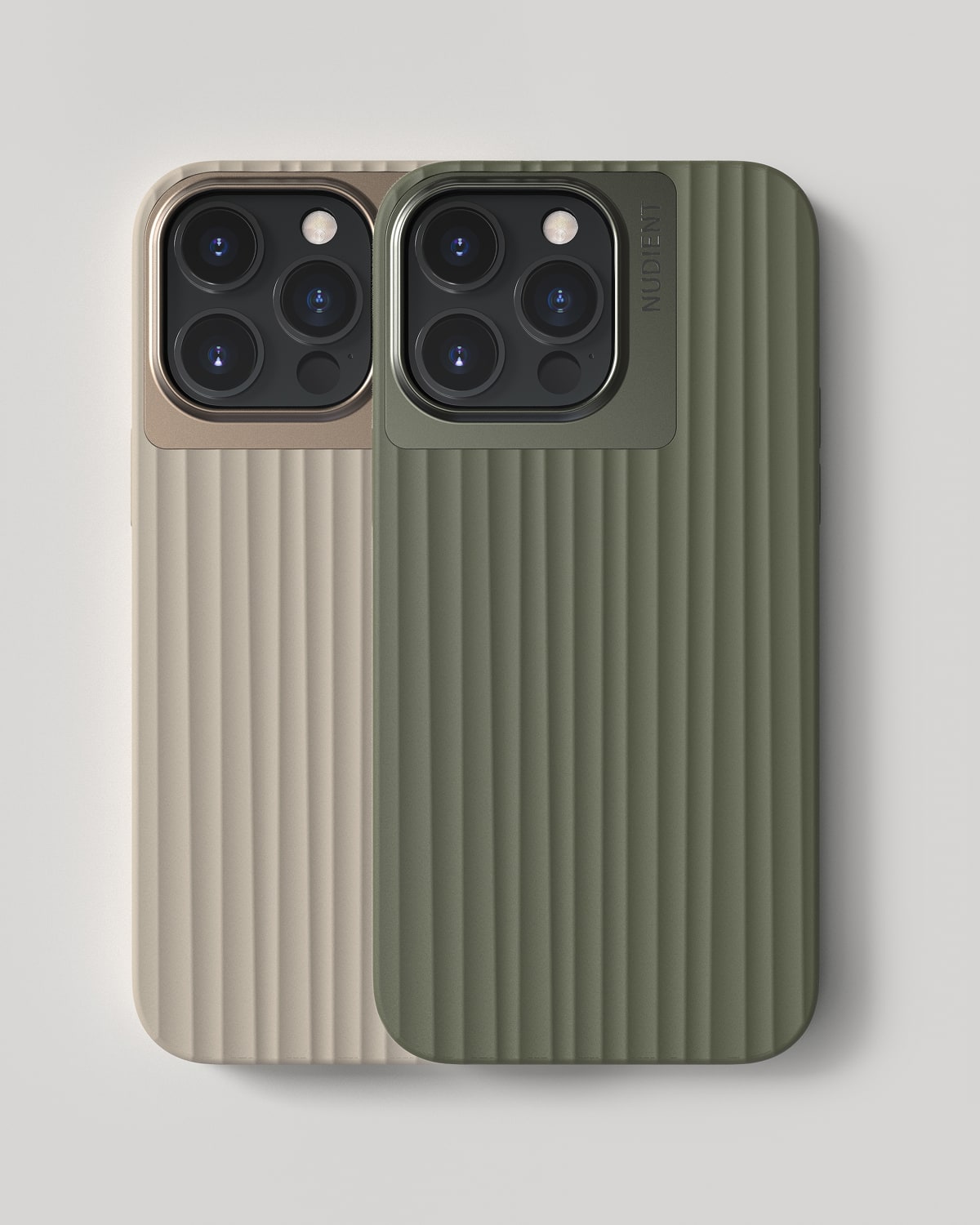 Bold Case - iPhone 14 Pro Max - Linen Beige & Olive Green