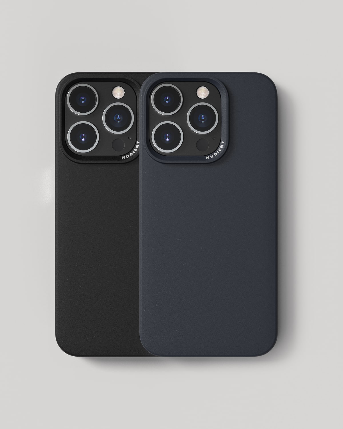 Thin Case - iPhone 15 Pro - Ink Black & Midwinter Blue